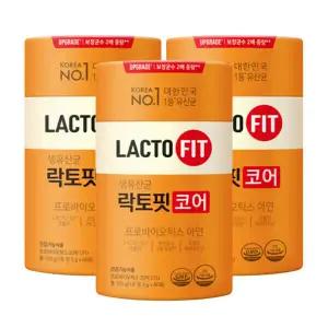 종근당건강 락토핏 코어 60포 3통 (6개월분) 716150