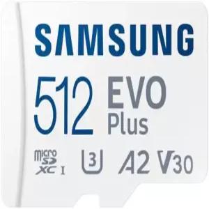 삼성 EVO 플러스 마이크로SDXC 메모리 카드 512GB 160MB/s U3 V30 A2 MB-MC512SA/TR(2024 시리즈)