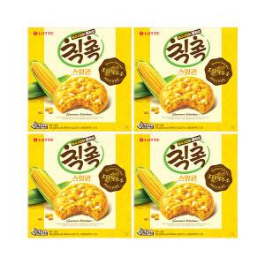 롯데웰푸드 칙촉 스윗콘 180g, 4개