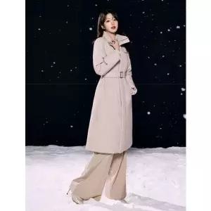 매장정품  EIDER DWW24559DJ 역시즌 출고가479 000원 캐시미어 코트 여성 윈드스토