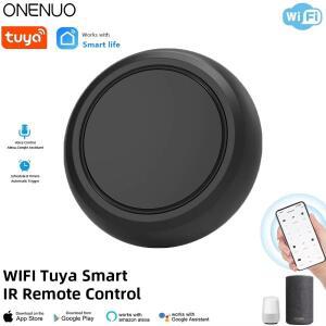 Tuya WiFi 스마트 IR 원격 컨트롤러 홈 적외선 범용 블래스터 원  제어 AC TV DVD CD AUD SAT
