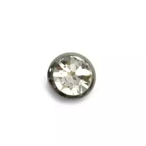 가구리폼 인테리어 가구손잡이 1구 손잡이리폼 큐빅 흑니켈 스톤 DIY 34mm