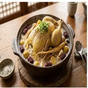 바르온 삼계탕 1kg x 4팩(실온보관)
