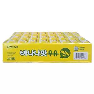 빙그레 바나나맛 우유 120ml X 24