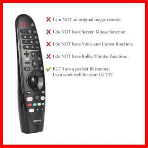 (음성 및 마우스 기능 없음) IR AKB75855501 MR20GA 2020년형 LG 스마트 TV OLED, 나노셀 4K UHD 모델용 교