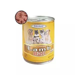 강아지 캔사료 양고기 400g 습식 통조림 간식