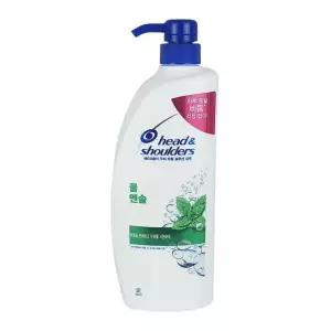 멘솔 시원함 헤드앤숄더 포뮬러 쿨멘솔 상쾌함 클랜징 샴푸 850ml