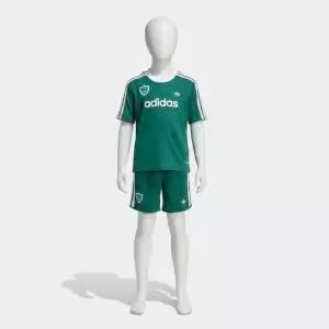 아디다스키즈 adidas 키즈 A100 A130 디즈니 쇼츠 저지 세트 KC8432