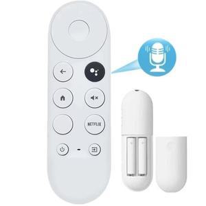 Google Chromecast 리모컨 4K 스노우 스마트 TV 스트리밍 스틱 G9N9N 미디어 플레이어 교체용 음성