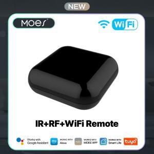 MOES TUYA 와이파이 IR RF 리모컨 에어컨 TV 범용 적외선 알렉사  구글 홈과 호환