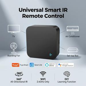 Tuya WiFi 적외선 범용 원격 제어 TV 에어컨 조명 액세스 컨트롤러