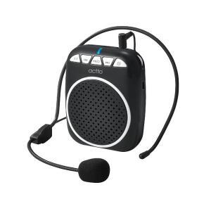 엑토 가이드 메가폰 스피커 MIC-09 마이크앰프 유선 MP3 AUX