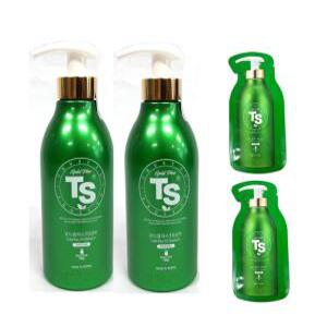 TS골드플러스 샴푸 500ml*2개+6g*2개/탈모샴푸