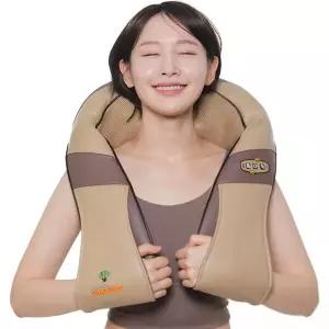 [휴플러스] 3D 텐션 목 어깨 안마기 HPM-200 종아리 허리 등 배 팔 마사지기