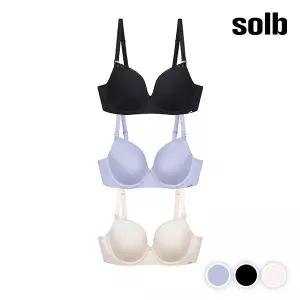 하이브리드 와이어 보정 브라 C~G컵 3매입(SSET678)