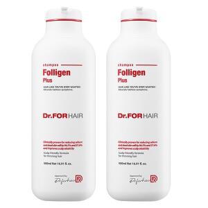 닥터포헤어 폴리젠 플러스 샴푸 500ml 2개