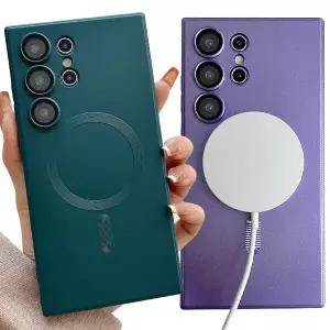 갤럭시S23 S23플러스 S23울트라 맥세이프 풀커버 슬림 매트 소프트 젤리 핸드폰 케이스
