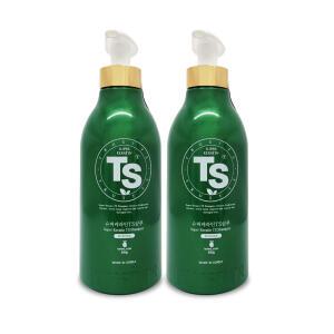 TS 골드플러스 티에스 샴푸 무향 500ml 탈모케어 2개 S1