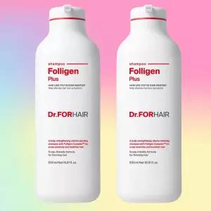 닥터포헤어 탈모샴푸 폴리젠 플러스 샴푸 500ml 2개 탈모완화 두피강화 순한 부드러운