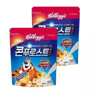 [셀러허브]켈로그 콘푸로스트 시리얼 600g x 2개 (S42305039)