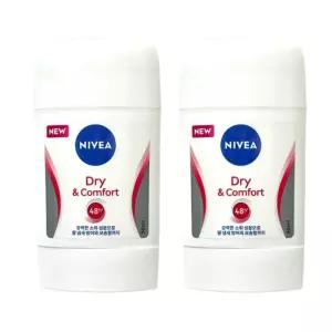 니베아 데오드란트 스틱 드라이 콤포트 50ml X 2개