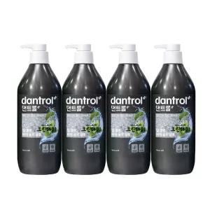 댄트롤 샴푸 딥클린 박하 솔트 820ml x4개