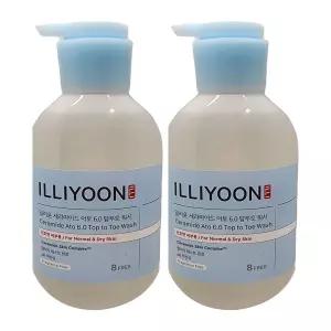 일리윤 세라마이드 아토 6.0 탑투토 워시 무향 500ml 약산성 바디클렌저 2개 S1