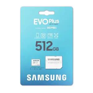 삼성전자 EVO PLUS 마이크로SD 메모리카드-512GB / MB-MC512SA/KR / TJ