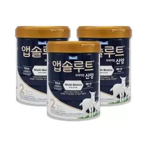 매일유업 앱솔루트 프리미엄 산양 2단계 750g 3개/mjc