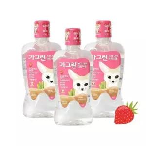 맛있는가글 어린이 가그린 x (딸기) 380ml 3개세트