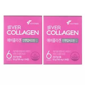 에버콜라겐 인앤업비오틴 업 750mg x 84정 2개