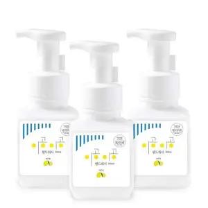 이공핸드워시 레몬향거품비누손세정제 300ml 3개묶음