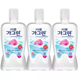 어린이가그린 아동 가글 딸기맛 380ml x 3개