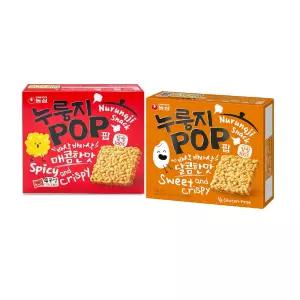 농심 누룽지팝 142g 매콤한맛4개+달콤한맛4개/과자/간식 무배