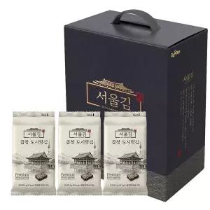서울김 곱창 도시락김 5g x 30봉 보령 대천 중앙맛김 두번구운 맛있는 조미김 선물세트