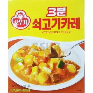 둘섭 3분 쇠고기카레 오뚜기 200g X24