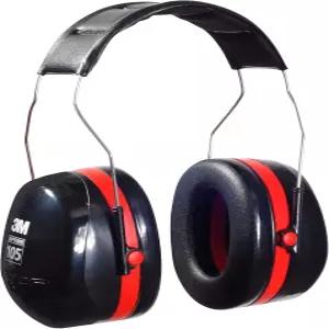 3M H10A 펠터 옵타임 105 오버헤드 이어머프 이어 프로텍터 청력 보호 NRR 30 dB