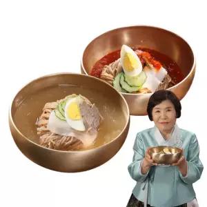 조정애 진심 메밀냉면 10인분(물냉5+비냉5+메밀만두27개)