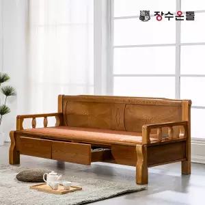 장수온돌 온재 서랍형 황토볼확장형 포켓스프링보료 온열건강소파 카우치