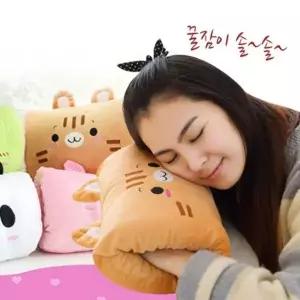 [하프클럽/알티피아]낮잠 베개 쿠션 의자 팔베개 캐릭터