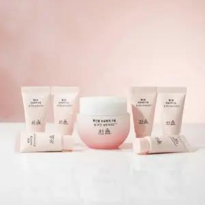 한율 빨간쌀 보습탄력 크림55ml +크림15ml x6개 증정 촉촉탄탄 피부장벽