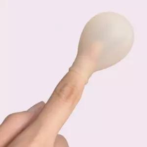 실리콘 커버 샤워 방수커버 손가락 보호 오염 방지