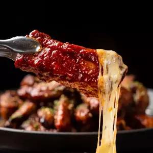 옥구촌 두툼 핫바베큐 쪽갈비 500g x 3팩