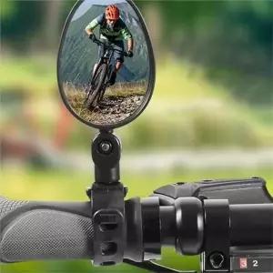 [하프클럽/]360도 자전거 백미러 접이식 자전거 후사경 사이드 핸들바 안전