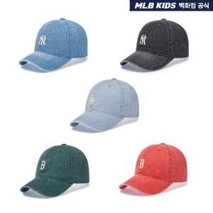 [MLB KIDS] 피그먼트 워싱 볼캡 _ 7ACPB066N