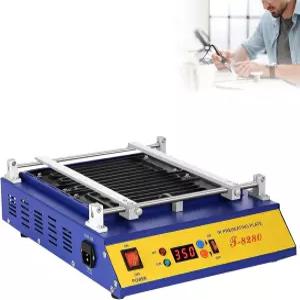 KINGTAIXIN IR 예열 오븐 110v 예열판 1600w 0-450°C 0-842 F PCB SMD BGA용 적외선 스테이션 가열 영역