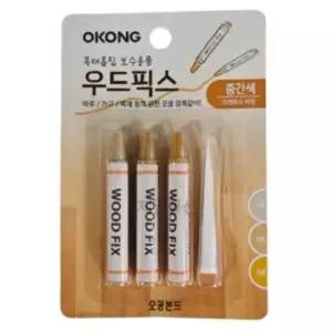 가구흠집제거 오공 우드픽스 중간색 누구나 쉽게 목재 보수 1개