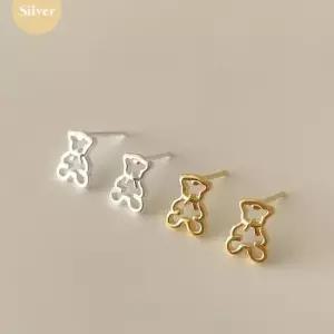 귀찌 earrings E 56 925 silver Bear