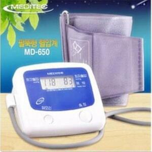 국산 메디텍 가정용 전자혈압계 MD-650/자동혈압계
