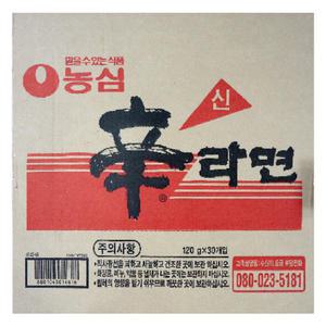 [CO(가공식품(즉석식품))]농심 신라면 120g(30개)